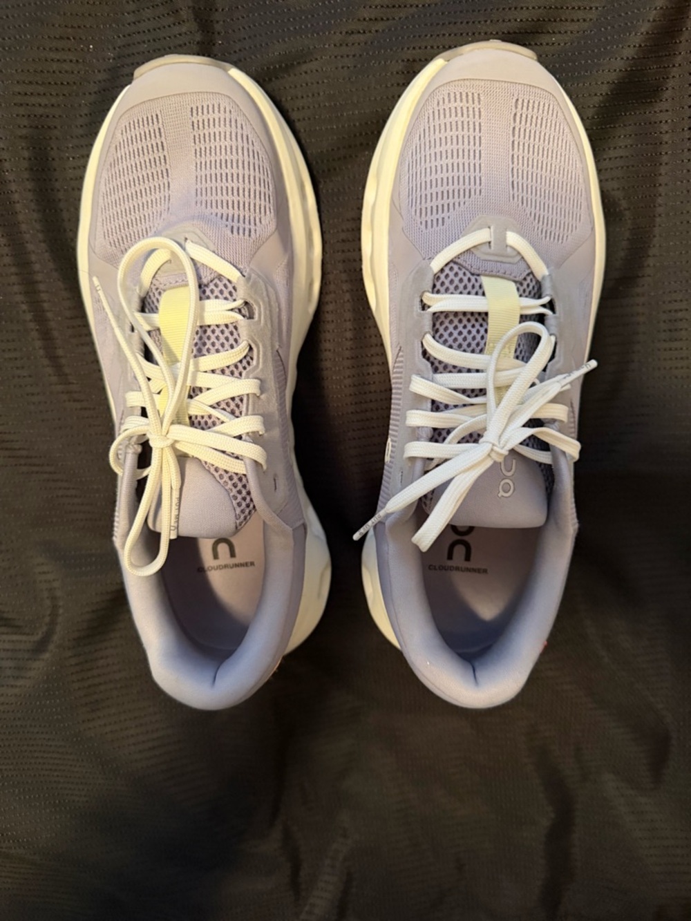 On Cloud 2 Running Women's Cloud Sneakers in Lavender with Cream Accents - Picture 3 of 15